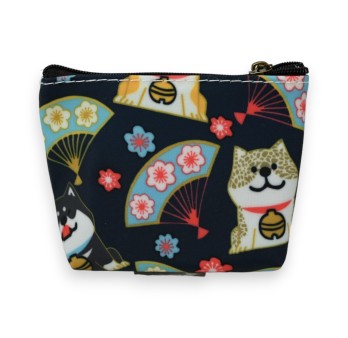 Porte monnaie chien rigolo multicolore