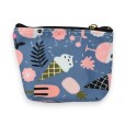 Porte monnaie motifs glaces rose et bleu