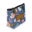 Porte monnaie motifs glaces rose et bleu