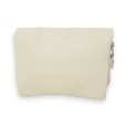Porte monnaie synthétique beige