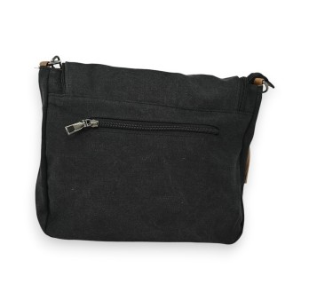 Sac bandoulière vintage étoile noir