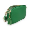 Sac bandoulière rectangle multi poches vert brésil