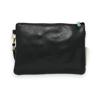 Sac pochette bandoulière noir étoile brillante