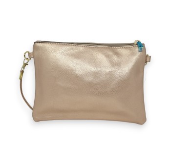 Sac pochette champagne étoile brillante