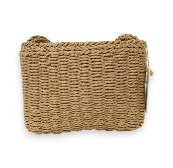 Sac bandoulière bohème paille et broderies