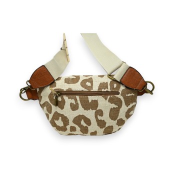 Sac banane safari marron