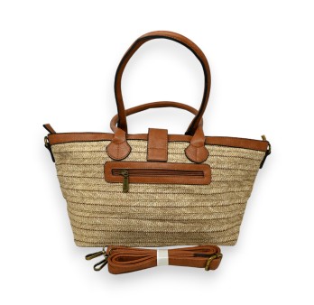 Sac à main paille bohème