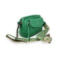 Sac bandoulière rectangle vert brésil