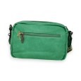 Sac bandoulière rectangle vert brésil