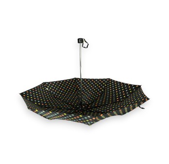 Parapluie pliant manuel pois multicolore
