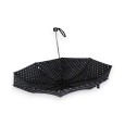 Parapluie pliant manuel pois rose
