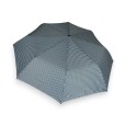 Parapluie pliant automatique vichy bleu marine