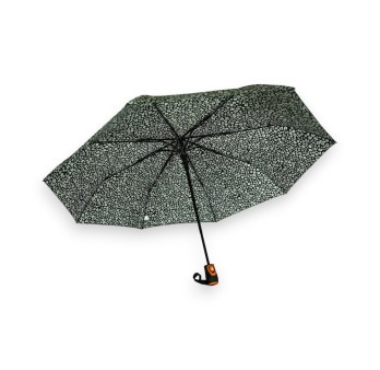Parapluie pliant semi automatique imprimé liberty noir