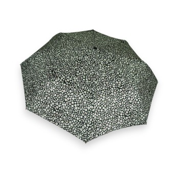 Parapluie pliant semi automatique imprimé liberty noir