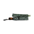 Parapluie pliant semi automatique imprimé liberty noir