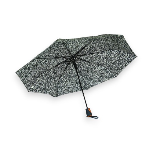 Parapluie pliant semi automatique imprimé liberty bleu marine