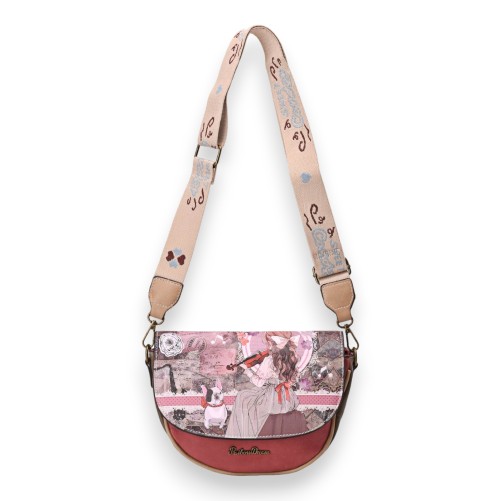 Sac bandoulière arrondi Sweet & Candy petite fille au violon