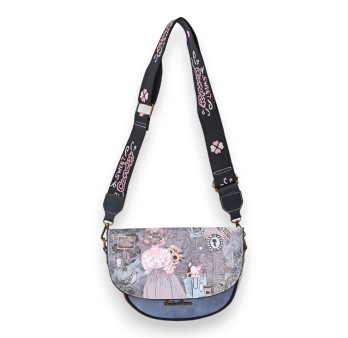 Sac bandoulière arrondi Sweet & Candy shopping ballade