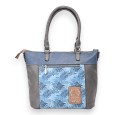 Sac à Main Sweet & Candy poche sangles bleu