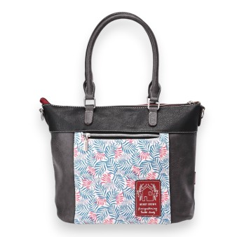 Sac à main Sweet & Candy poche sangles rouge et noir