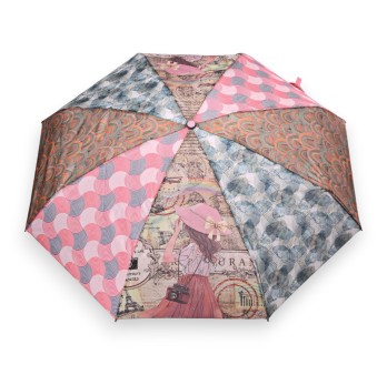 Parapluie Sweet & Candy petite fille en voyage