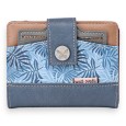 Portefeuille porte monnaie Sweet & Candy forêt tropicale Bleue