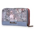 Portefeuille Sweet & Candy petite fille en ballade bleu