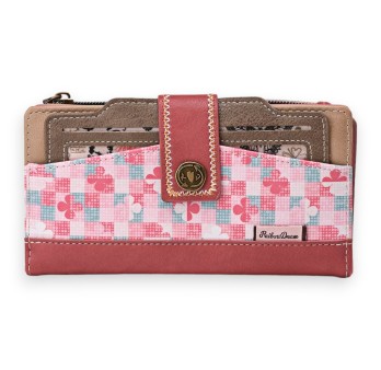 Portefeuille Sweet & Candy petite fille au violon rose et rouge