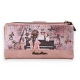 Portefeuille Sweet & Candy rose petite fille au piano