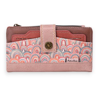 Portefeuille Sweet & Candy rose petite fille au piano
