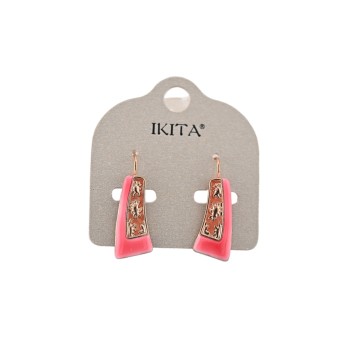 Boucles d'oreilles corail de chez Ikita