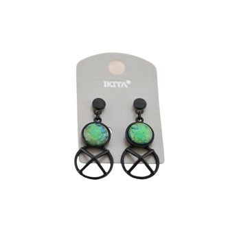 Boucles d'oreilles holographiques de chez Ikita
