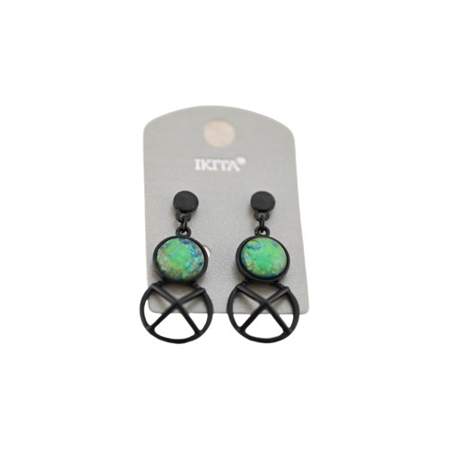 Boucles d'oreilles holographiques de chez Ikita