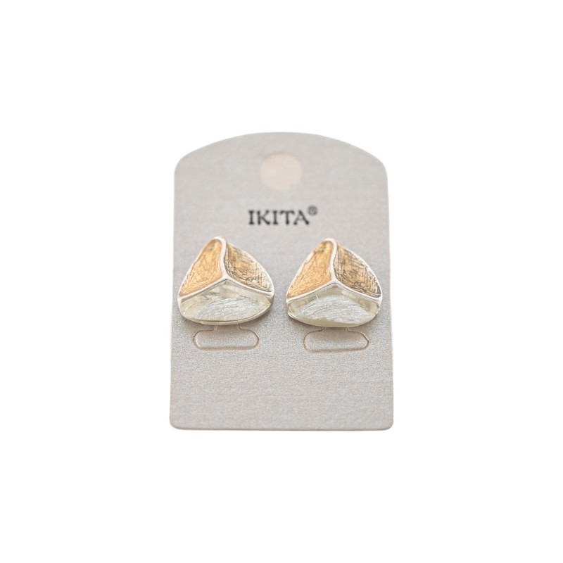 Boucles d'oreilles triangulaires Ikita