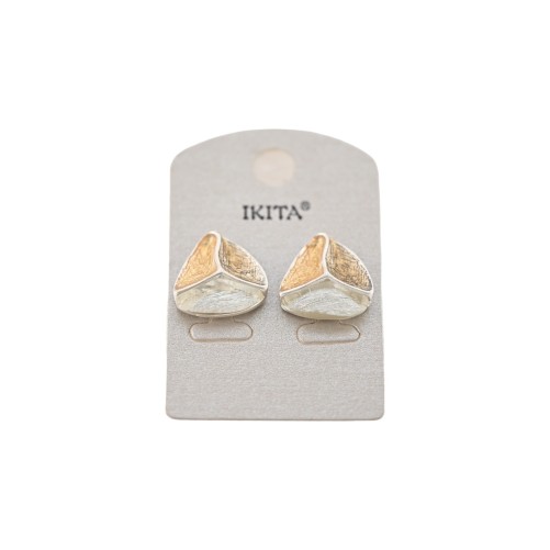 Boucles d'oreilles triangulaires Ikita