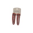 Boucles d'Oreilles Pendantes Chaines Bordeaux Ikita
