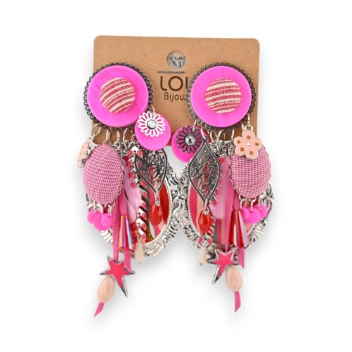 Boucles d'oreilles à clip Bohème Chic Lolilota