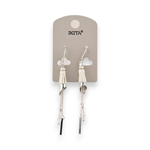Boucles d'oreilles pendantes Ikita esprit bohème