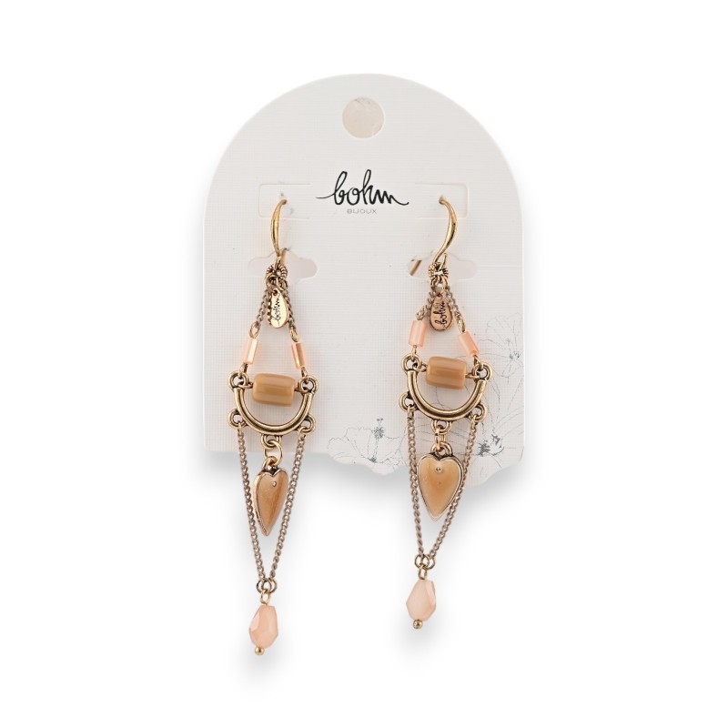 Boucles d'oreilles bohème chic de chez Bohm