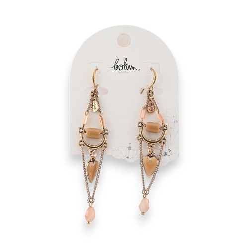 Boucles d'oreilles bohème chic de chez Bohm