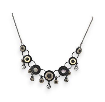 Collier fantaisie Ikita Cercles Modernes