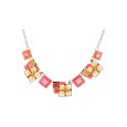 Collier géométrique floral Ikita