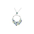 Collier Alvéoles Bleu de chez Ikita