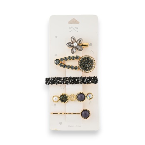 Set de barrettes à cheveux élégantes
