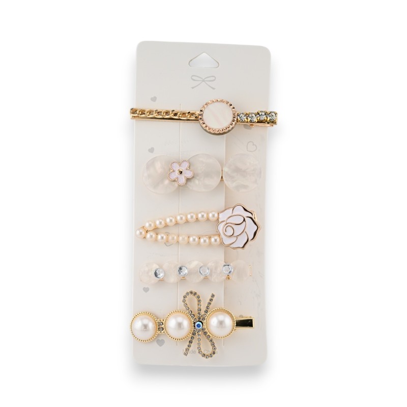 Set de barrettes à cheveux élégantes