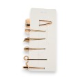 Set de barrettes à cheveux fantaisie avec ciseaux strass
