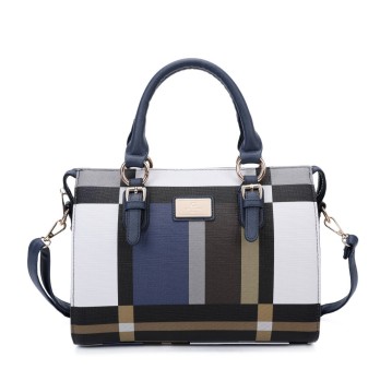 Sac à main à carreaux chic
