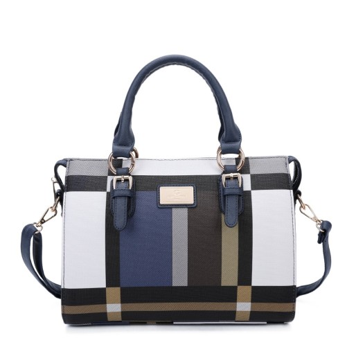 Sac à main à carreaux chic
