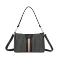 Sac à main rigide noir Élégance Urbaine