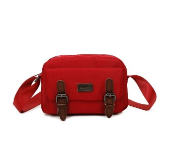 Sac bandoulière Gallantry rouge compact